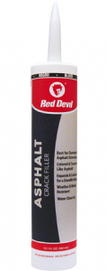 Red Devil 063712 Acrylic Asphalt Crack Filler Sealant