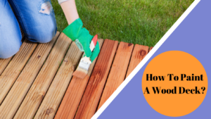 how to paint a wood deck image